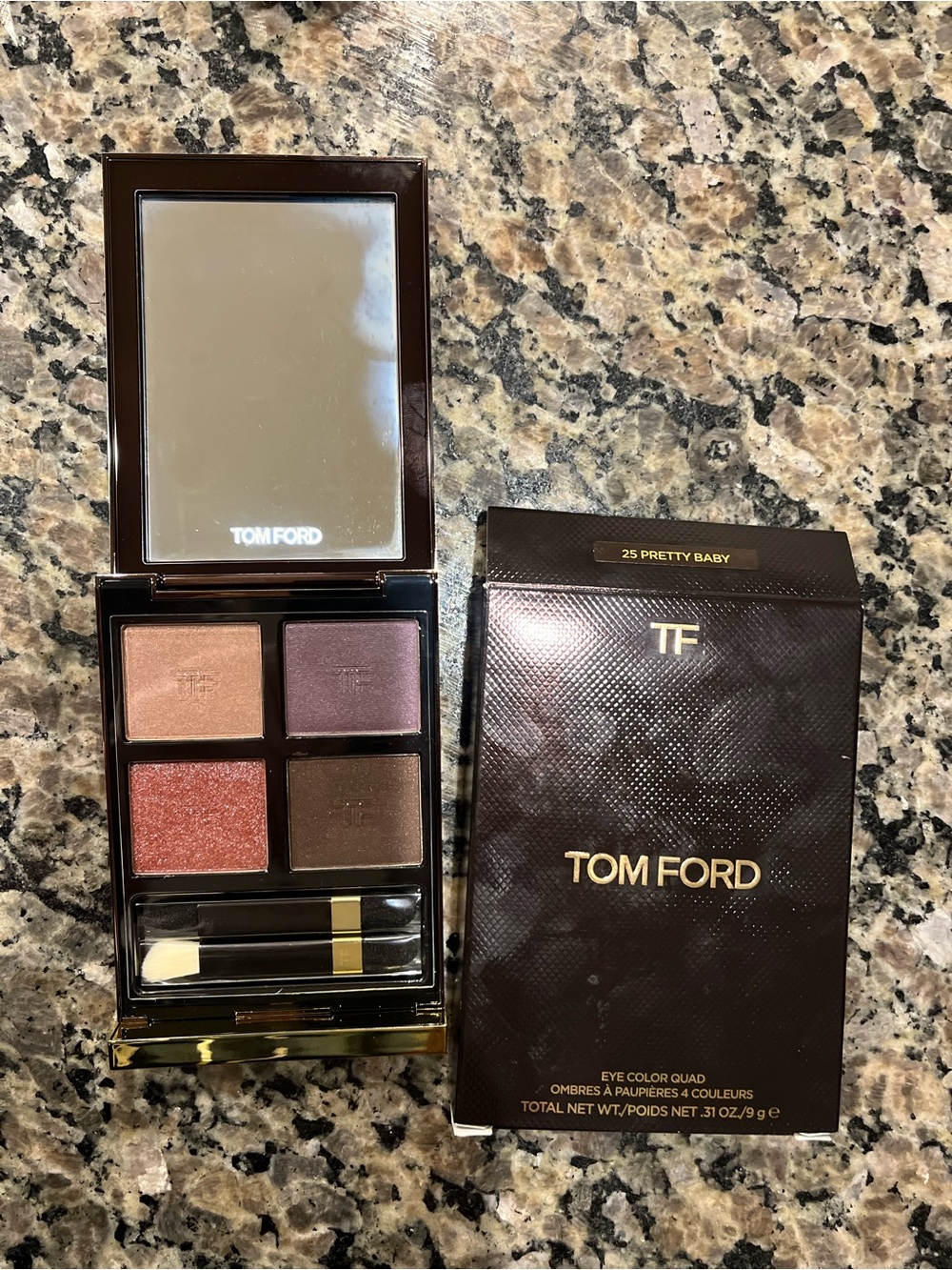 Tom Ford Eye Color Quad - Pink, Rose Gold, Copper & Brown